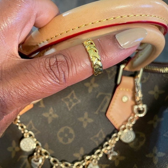 Gold Woven Band Ring - Picture 3 of 15